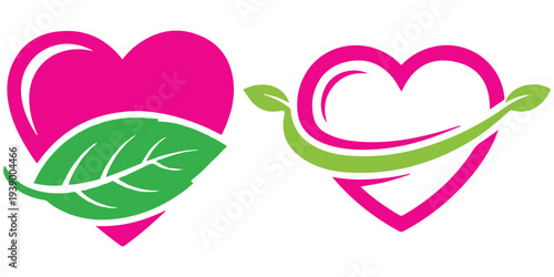 Broken heart love symbol split vector illustration flat design eps 10