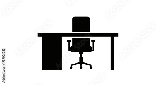 Office Desk with Chair.