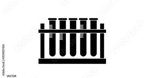 Laboratory test tube rack.