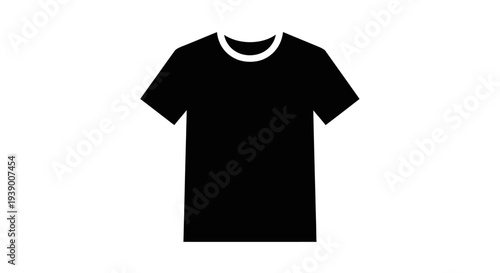 Black T Shirt Clothing Apparel.