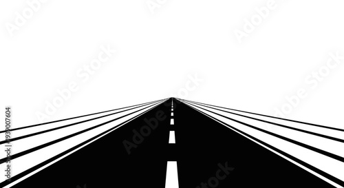 Cable Stay Bridge Roadway.