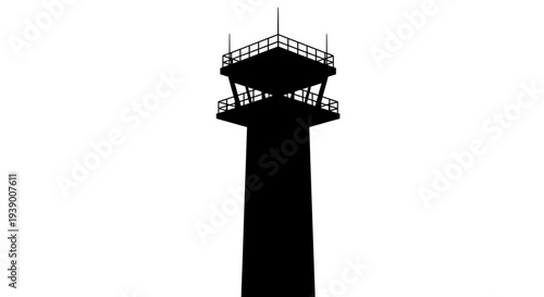 Control Tower Industrial Structure.