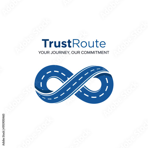 Infinity Road Logo Design Element.