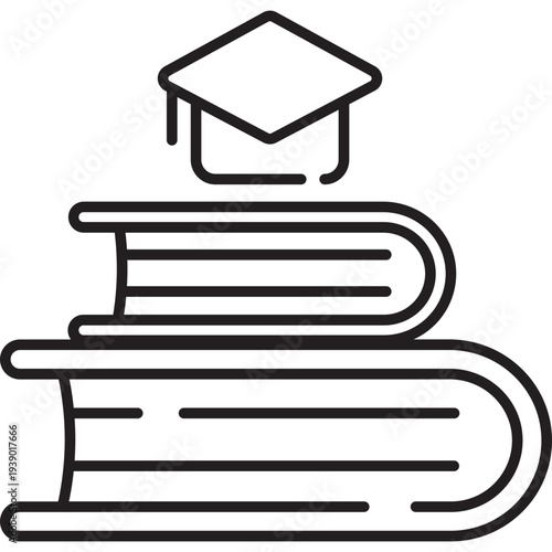 Education Icon Stack Books