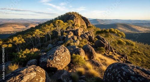 Mount Arapiles - A Majestic Peak in Western Victoria, Australia.