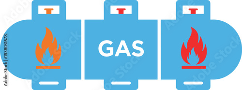 Professional Oil and Gas Industry Icon Set Featuring Offshore Drilling Rig, Petroleum Tanker Truck, Refinery Factory, Storage Tanks, Fuel Pump, and Industrial Worker Silhouettes.