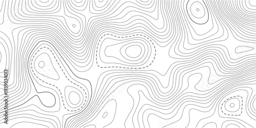 Topographic map patterns, topography line map. Vintage outdoors style. World map Template. Light topographic topo contour map background, geographic grid map.Abstract vector illustration.