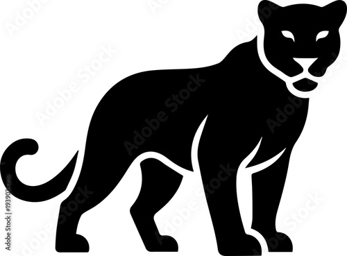 Canvastavla black female lion king queen