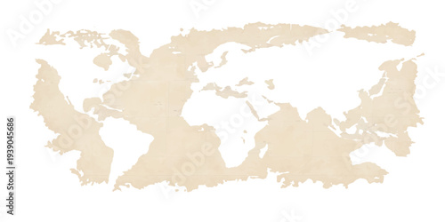 A global vector illustration of the world map featuring detailed continents and countries on a white background for business, travel, and geography atlas designs