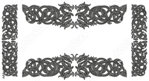 Intricate decorative metalwork pattern with symmetrical design