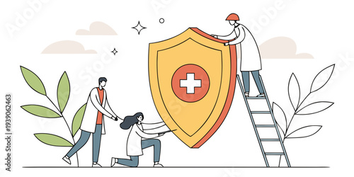 Community and healthcare professionals collaborating for better public health protection