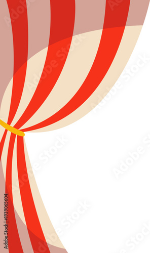 Circus Carnival Curtain
