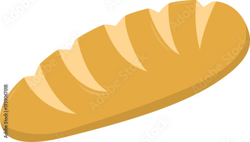 Cartoon Loaf of Bread