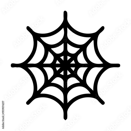 Spider web icon