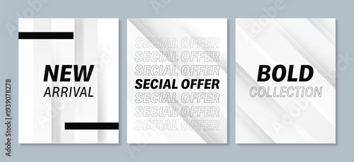 social media post set
