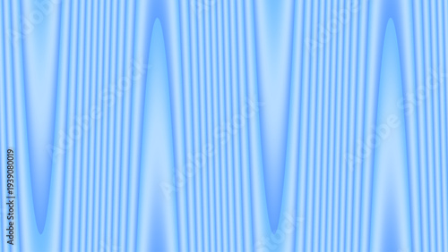 Abstract vertical blue line pattern with wave-like moiré effect forming symmetrical diamond shapes optical illusion background