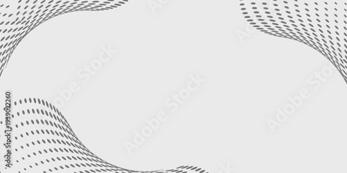 Background with monochrome dotted texture. Polka dot pattern template. Background with black dots - stock vector dots background modern	 white and black