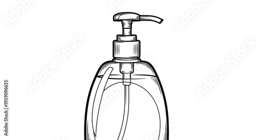 Hygiene liquid Dispenser: A sleek liquid dispenser designed for hygiene and cleanliness. The dispenser’s elegant form offers a sense of purity and hygiene.