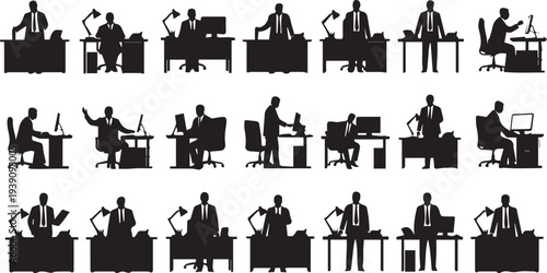 Silhouette of a jazz band performing on stage