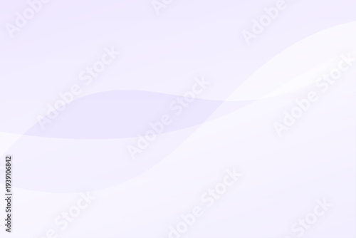 パステルカラー　薄紫　グラデーションと曲線ウェーブの抽象背景デザイン素材
