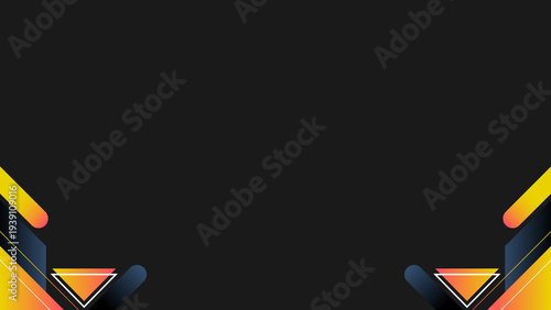 Modern Dark Geometacric Background