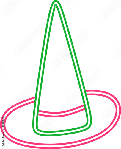 Neon Doodle Kids Drawing 