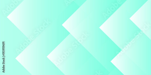 Vector Geometric pattern of cyan shapes in modern art style, with each shape exhibiting a soft gradient, casting shadows, and showcasing the artistic use of light. 