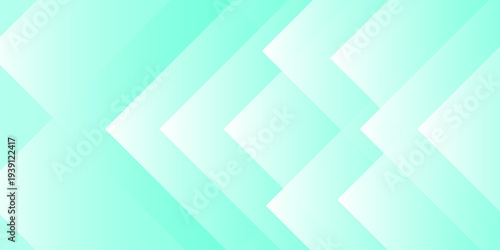 Vector An abstract geometric composition using soothing turquoise shades creating depth and a modern aesthetic.