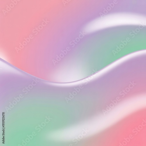 A pastel-colored abstract background with smooth wavy lines and soft gradient hues