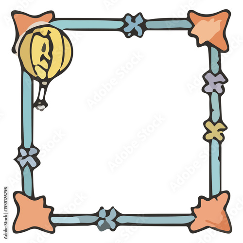 Cute Cartoon Frame Border