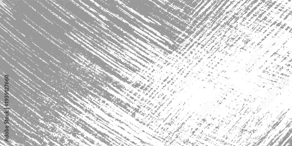 Fototapeta premium Textured gray and white diagonal scratch pattern background with distressed effect abstract