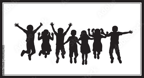 Line art icons of a person building various structures with toy blocks, depicting creativity and play.