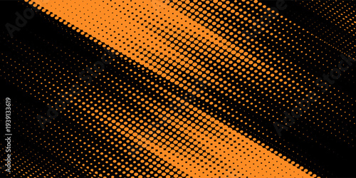 orange black brush Car sticker wrap pattern banner abstract sporty lines black orange color combination grunge brush modern pattern racing motorsport vector design, Eps 10.