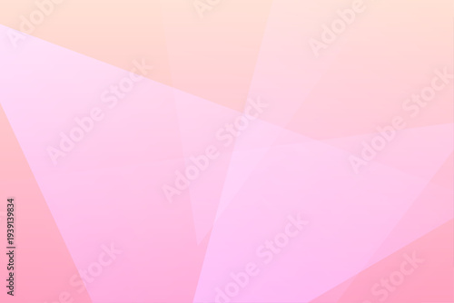ピンクグラデーション幾何学抽象背景デザイン