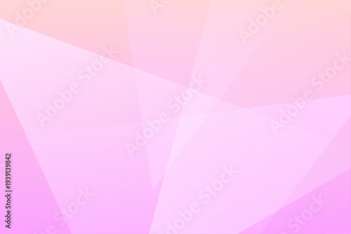 ピンクグラデーション幾何学抽象背景デザイン