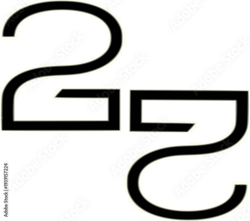 The design uses open paths and geometric precision to create a high-fashion, high-end editorial feel. Ideal for luxury brands, architects, and boutique consultancies.