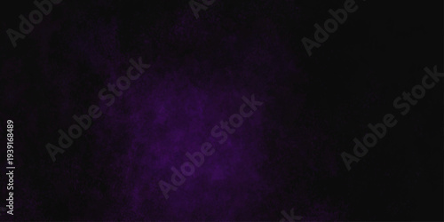 Freeze motion explosion of purple powder dust on a black background. abstract background with a textured gradient effect, suitable for wallpapers or graphic designs. Purple Smoke Cloudscape Texture.
