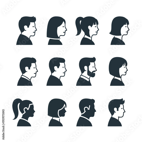 Profiles: A collection of diverse profiles showcases the unique features of each individual, inviting viewers to explore the rich tapestry of human diversity and perspectives.