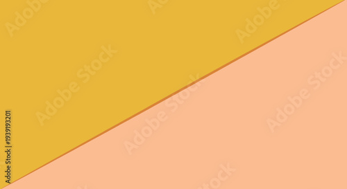 Abstract color block design with a bird in flight silhouette