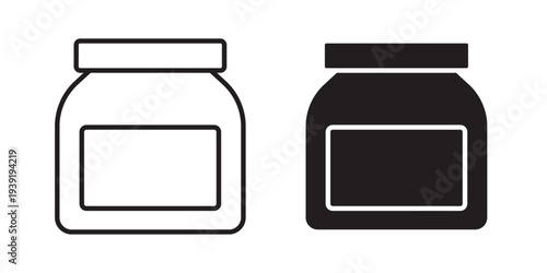 Cream icon vector illustration designs pack. EPS10