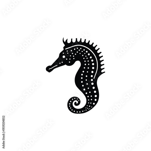 sea horse vector illustration