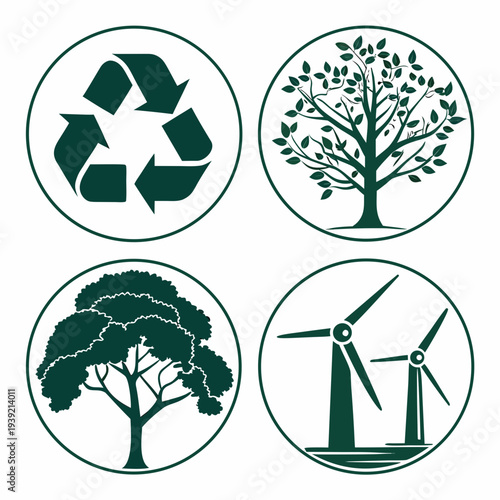 Environmental Conservation Symbols