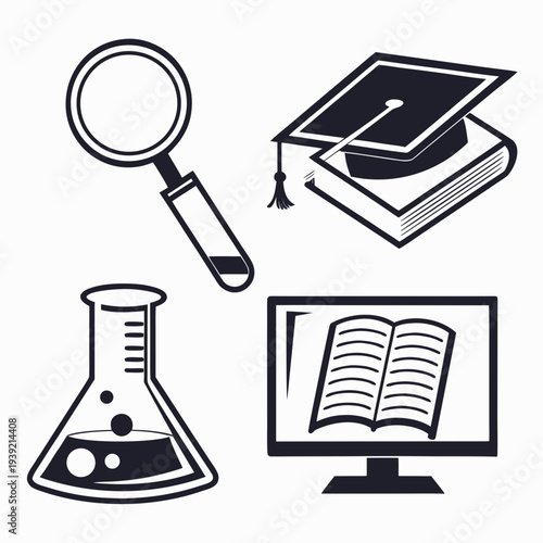 Education and Science Icons