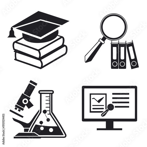 Education and Science Icons