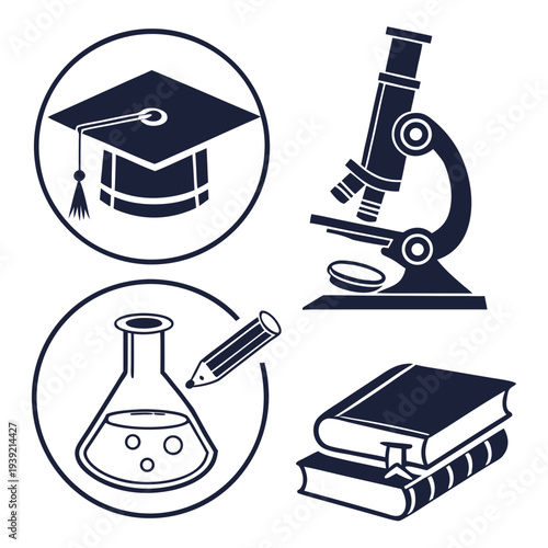 Education and Science Icons