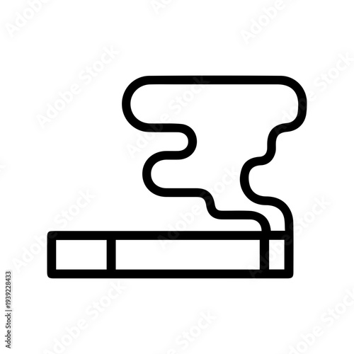 Smoking Cigarette Symbol
