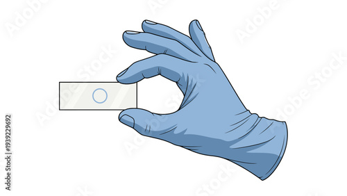 Gloved Hand Holding Medicine Tablet Symbolizing Pharmaceutical Distribution Revenue Growth And Healthcare Market Supply Chain Strategy