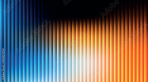 Colorful abstract background with vertical lines and vibrant neon hues