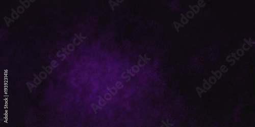 Freeze motion explosion of purple powder dust on a black background. abstract background with a textured gradient effect, suitable for wallpapers or graphic designs. Purple Smoke Cloudscape Texture.