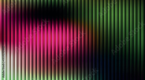 Vertical striped background with abstract color gradient and light effects